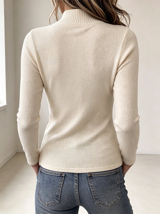 💛LAST DAY SAVE 49% ⏰Chic Asymmetric Multi-Button Knit Top