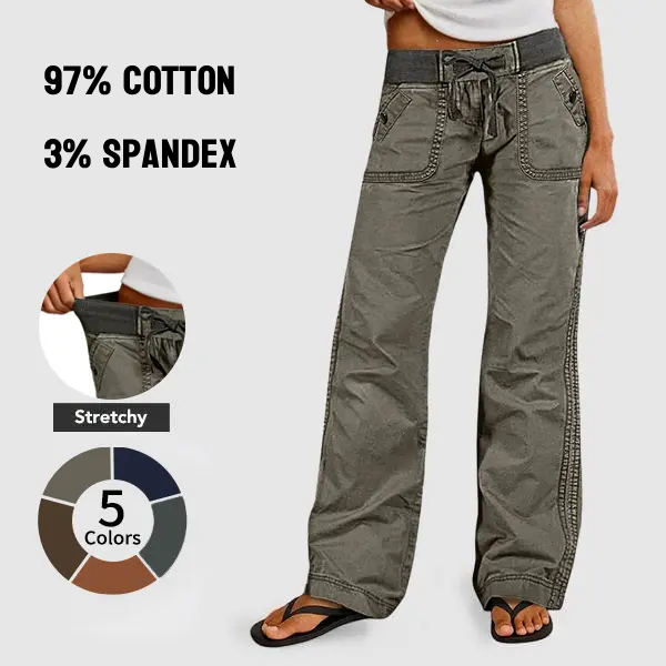 🤲⚡FINAL SALE⚡-8-PACK $25.99-  women-s-high-stretch-mid-rise-straight-pants