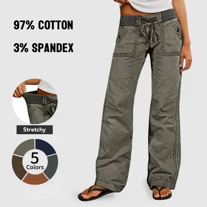 🤲⚡FINAL SALE⚡-8-PACK $25.99-  women-s-high-stretch-mid-rise-straight-pants