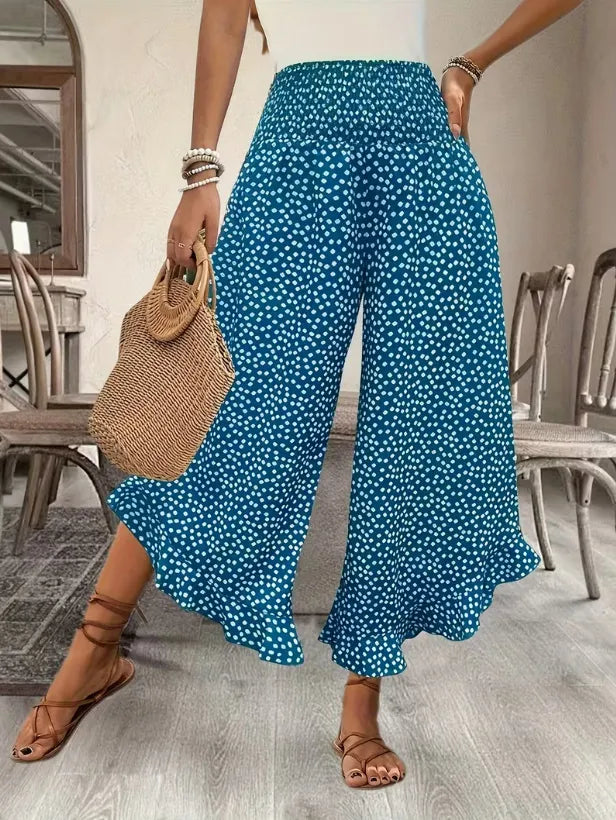 ✨✨Women's Flowy High Waist Wide-Leg Pants – Slimming, Comfy & Chic🌺