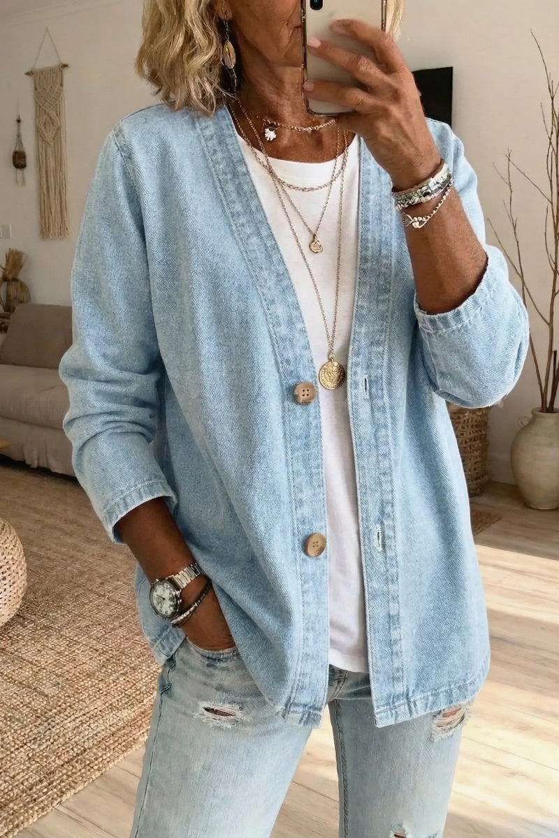 ✨✨Last Day 49% OFF🎁Women's Casual Denim Cardigan