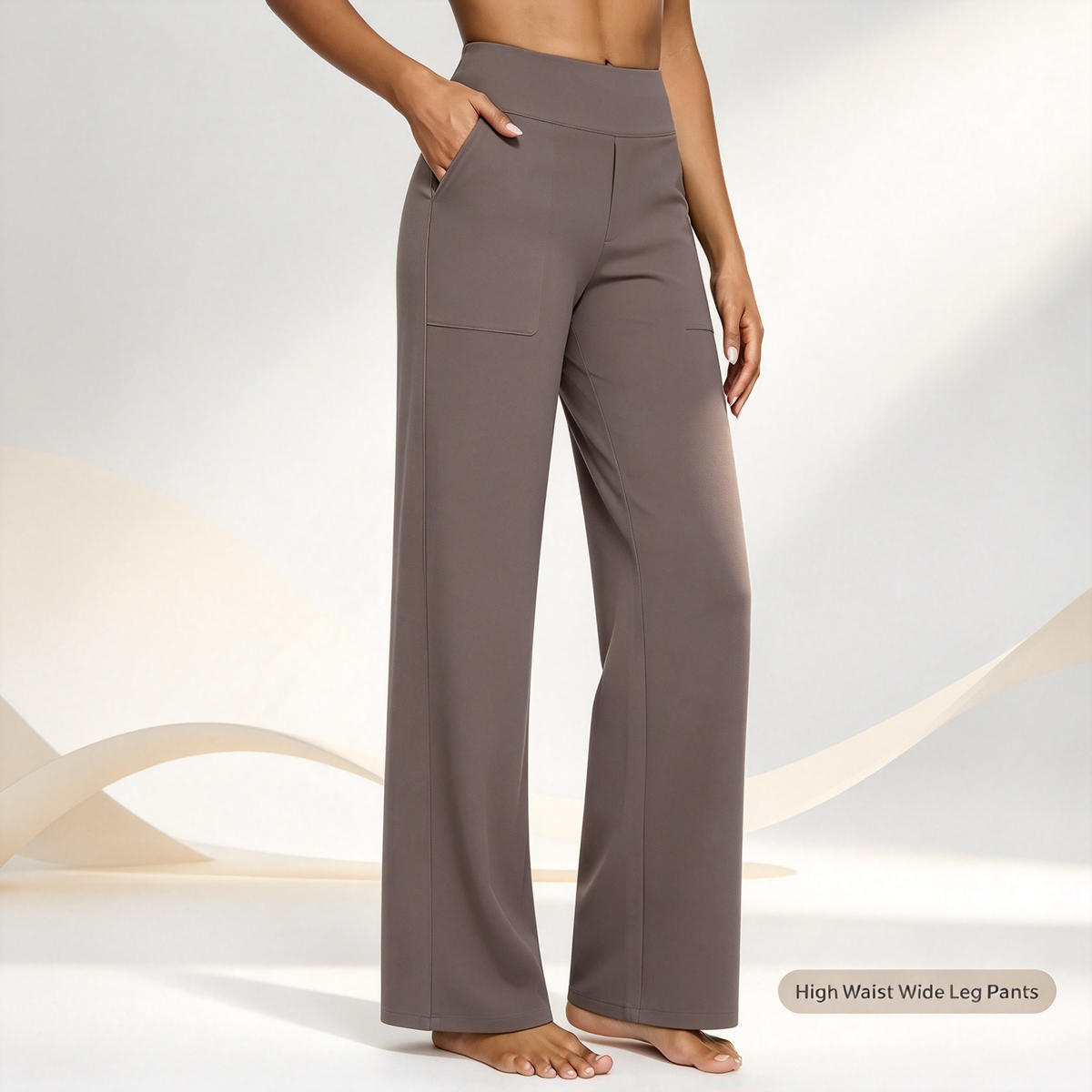 💚Christmas Sale! Women's High-Waist Wide Leg Pants | Limited-Time New Fleece-Lined Version