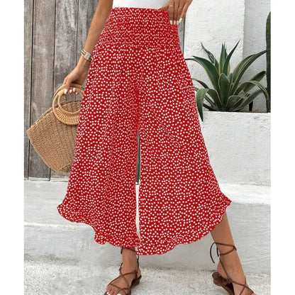 ✨✨Women's Flowy High Waist Wide-Leg Pants – Slimming, Comfy & Chic🌺