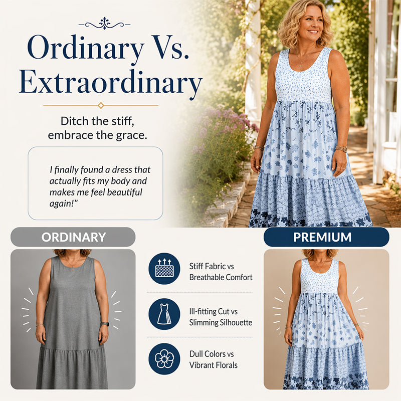 ✨✨Boho Style Sleeveless Dress For Women