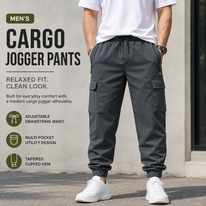 💚 BESTSELLER | 8PCS $24.63 | Men’s Multi-Pocket Cargo Jogger Pants