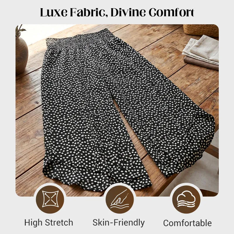 ✨✨Women's Flowy High Waist Wide-Leg Pants – Slimming, Comfy & Chic🌺