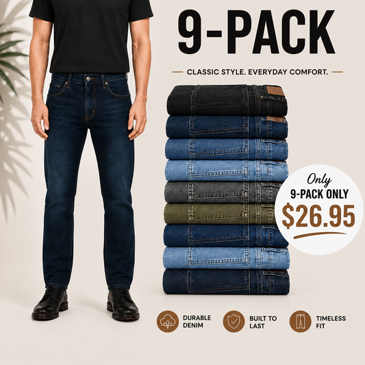 🔥Clearance sale, limited stock 🔥 CLASSIC FIT JEANS