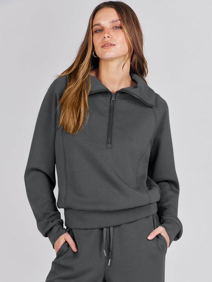 2024 Fall Trendy Outfits Oversized Two Piece Sweatsuit