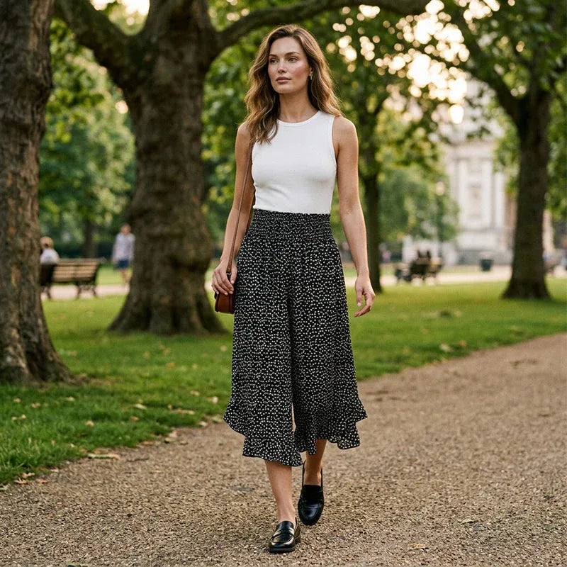 ✨✨Women's Flowy High Waist Wide-Leg Pants – Slimming, Comfy & Chic🌺