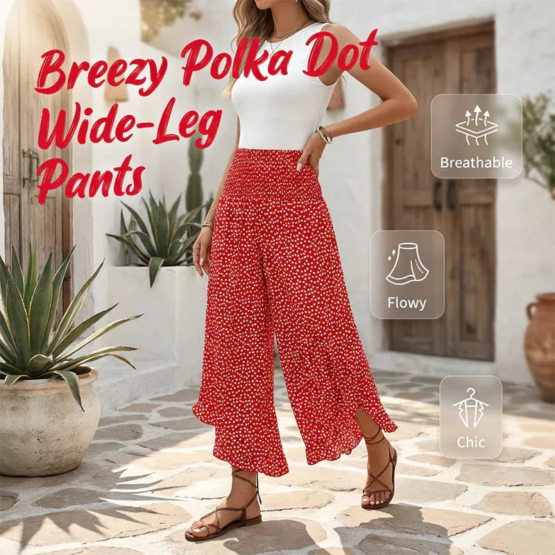 ✨✨Women's Flowy High Waist Wide-Leg Pants – Slimming, Comfy & Chic🌺
