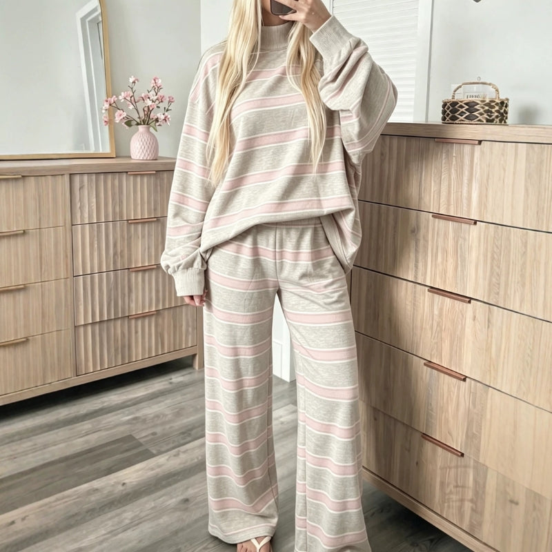 💚Tove Striped Lounge Set