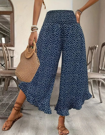 ✨✨Women's Flowy High Waist Wide-Leg Pants – Slimming, Comfy & Chic🌺