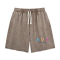 ✨✨Women's Soft Cotton Blend Washed Floral Shorts, Casual Summer Travel Streetwear Bottoms
