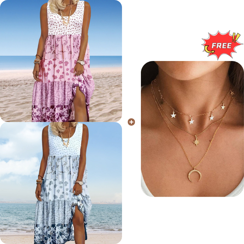✨✨Boho Style Sleeveless Dress For Women