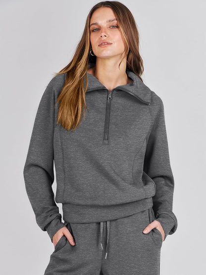 2024 Fall Trendy Outfits Oversized Two Piece Sweatsuit