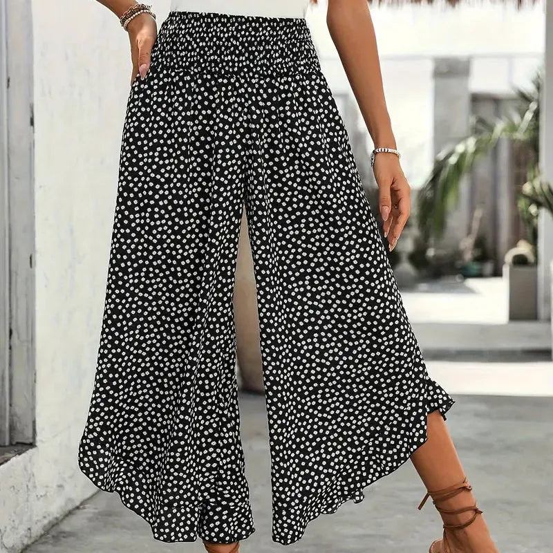 ✨✨Women's Flowy High Waist Wide-Leg Pants – Slimming, Comfy & Chic🌺
