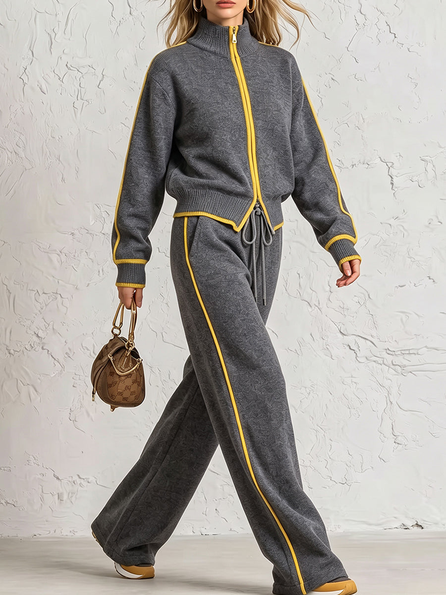 🤲LAST DAY SAVE 49% ⏰Textured Knit 2-Piece Set – Cozy, Relaxed & Effortlessly Chic