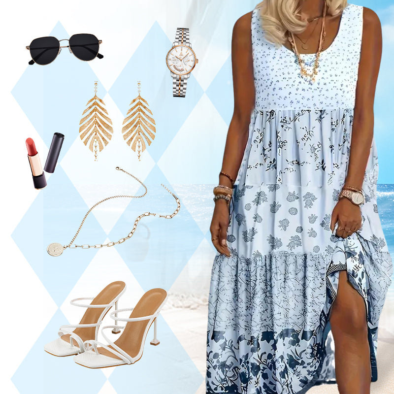 ✨✨Boho Style Sleeveless Dress For Women