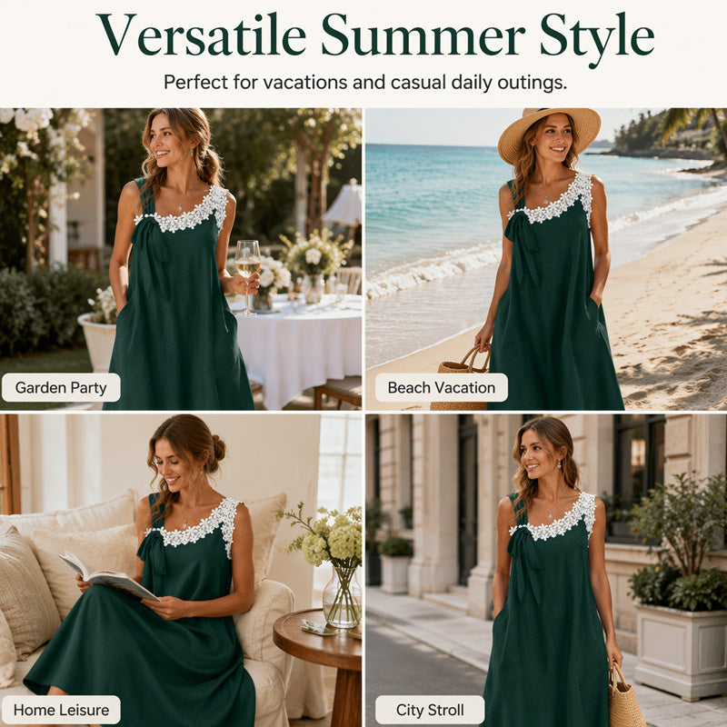 ✨✨Women's Loose Casual Sleeveless Dress